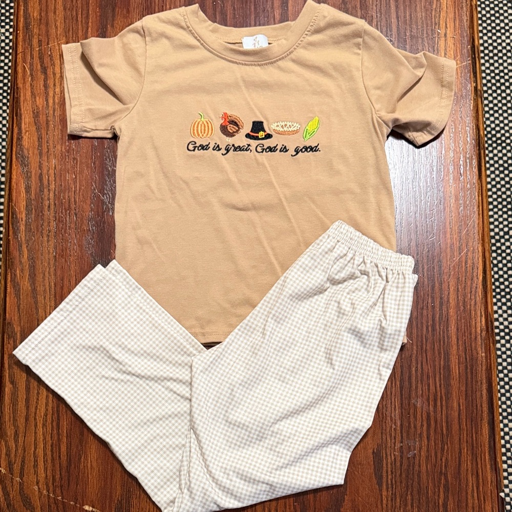Little Boys Thanksgiving Set